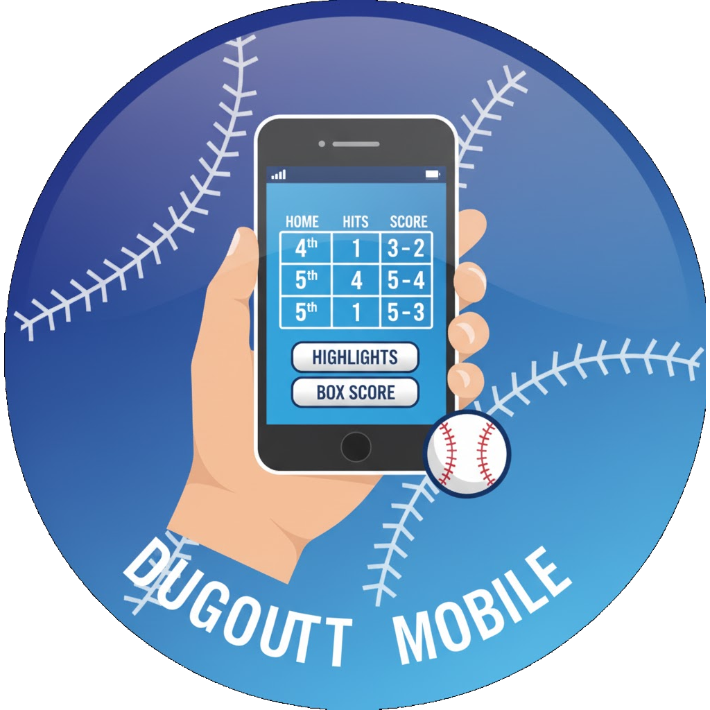 View of a baseball field from the stands